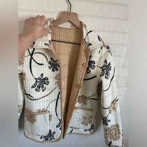 Quilted Jacket Reversible